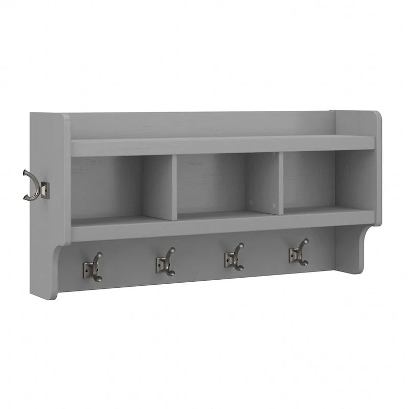 Porte-manteau mural 40W avec étagère