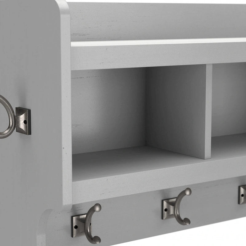 Porte-manteau mural 40W avec étagère