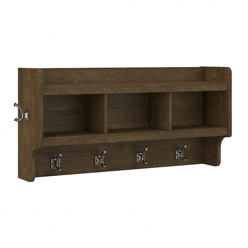 Porte-manteau mural 40W avec étagère