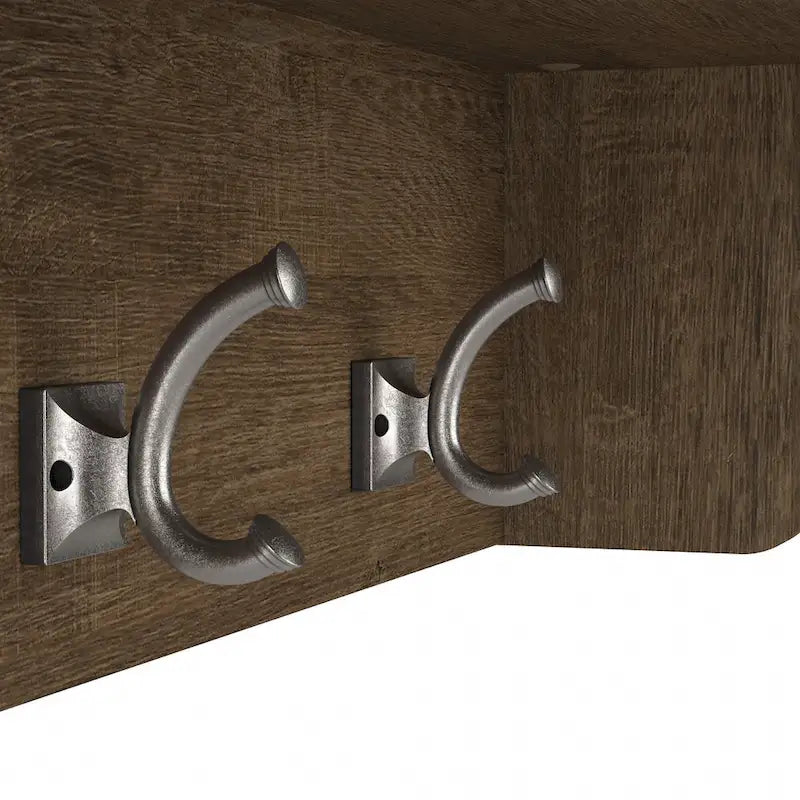 Porte-manteau mural 40W avec étagère