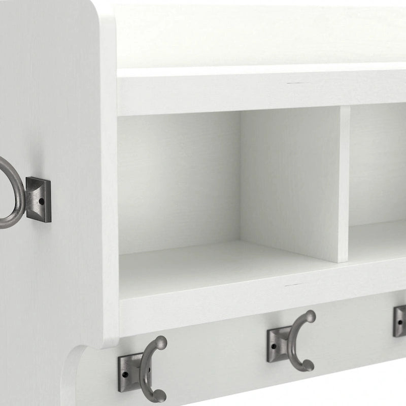 Porte-manteau mural 40W avec étagère