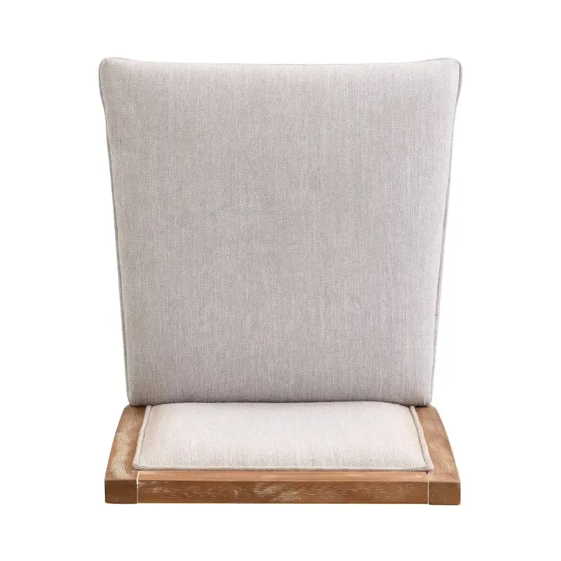 Tabourets de bar modernes rembourrés de 77,5 cm avec assise et dossier coussinés, lot de 2