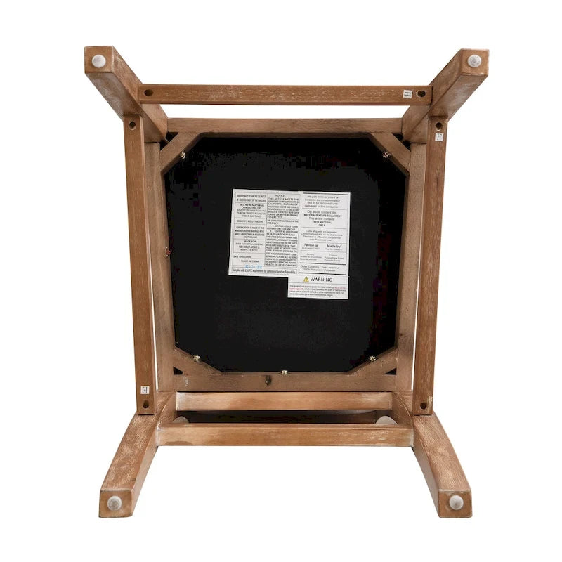 Tabourets de bar modernes rembourrés de 77,5 cm avec assise et dossier coussinés, lot de 2