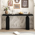 Console de Table Accent Chic, Design Élégant et Luxueux pour Entrée, Couloir, Salon