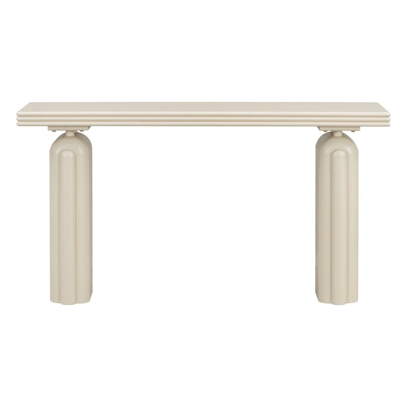 Console de Table Accent Chic, Design Élégant et Luxueux pour Entrée, Couloir, Salon