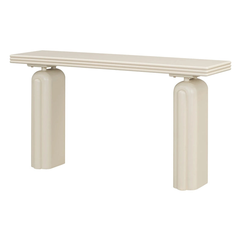 Console de Table Accent Chic, Design Élégant et Luxueux pour Entrée, Couloir, Salon