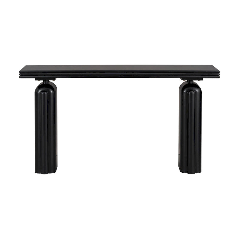 Console de Table Accent Chic, Design Élégant et Luxueux pour Entrée, Couloir, Salon