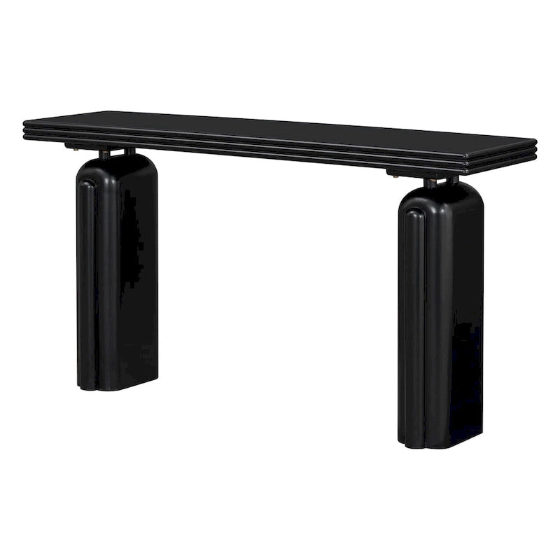 Console de Table Accent Chic, Design Élégant et Luxueux pour Entrée, Couloir, Salon