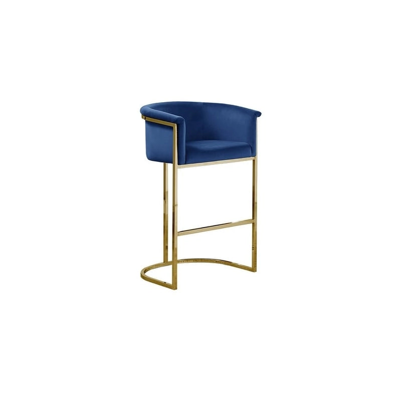 Chaise de comptoir rembourrée