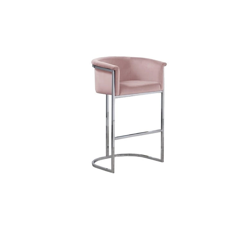 Chaise de comptoir rembourrée