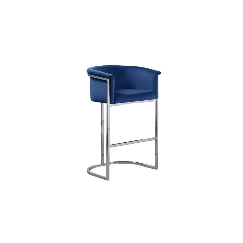 Chaise de comptoir rembourrée