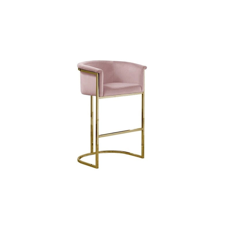 Chaise de comptoir rembourrée