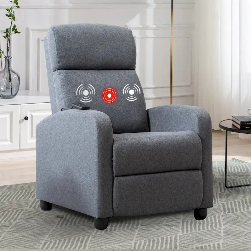 Fauteuils inclinables réglables à dossier inclinable pour salon