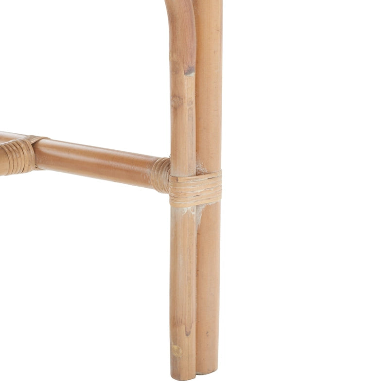 Chaise coussin en rotin côtier - 22 L x 24 P x 37 H - 22L x 24P x 37H