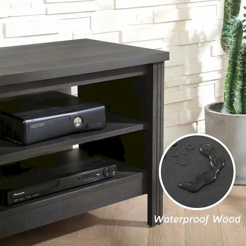 Meuble TV en bois de style rustique pour téléviseur de 75 pouces - 73 pouces
