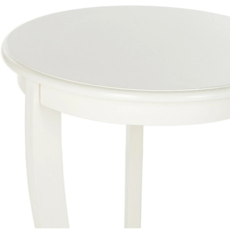 Table d'appoint sur pied Carlotta grise - 18,1 x 18,1 x 26 - 18La x 18P x 26H