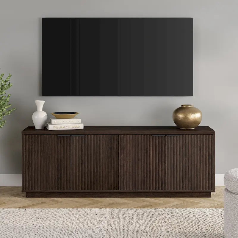Meuble TV rectangulaire pour téléviseurs jusqu'à 78 po - 70 po de largeur
