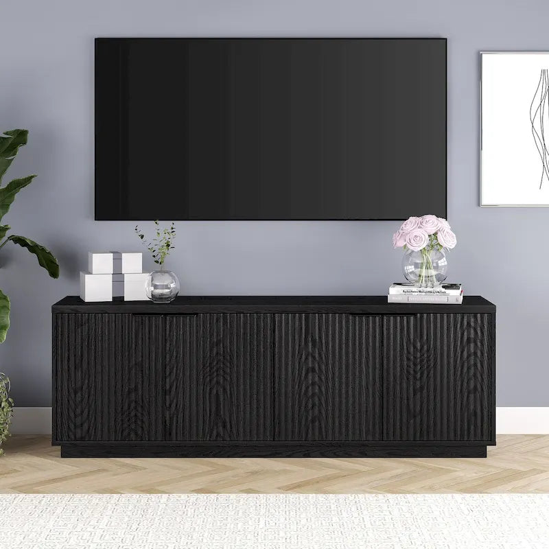 Meuble TV rectangulaire pour téléviseurs jusqu'à 78 po - 70 po de largeur