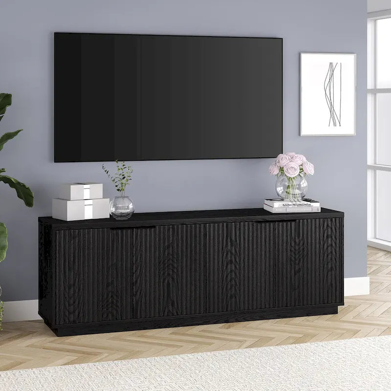 Meuble TV rectangulaire pour téléviseurs jusqu'à 78 po - 70 po de largeur