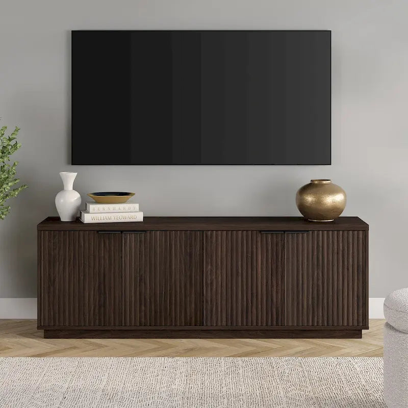 Meuble TV rectangulaire pour téléviseurs jusqu'à 78 po - 70 po de largeur