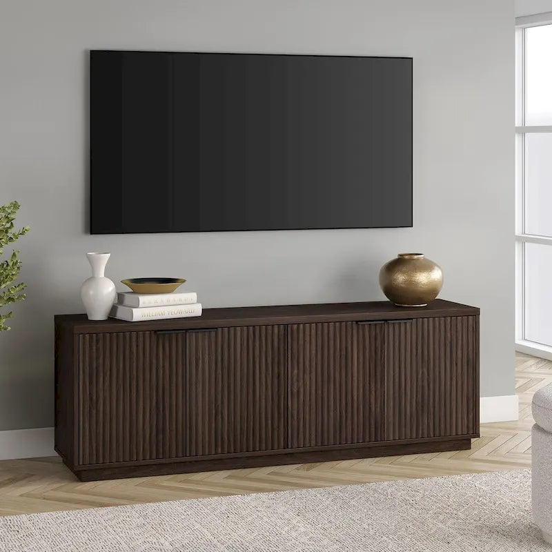 Meuble TV rectangulaire pour téléviseurs jusqu'à 78 po - 70 po de largeur