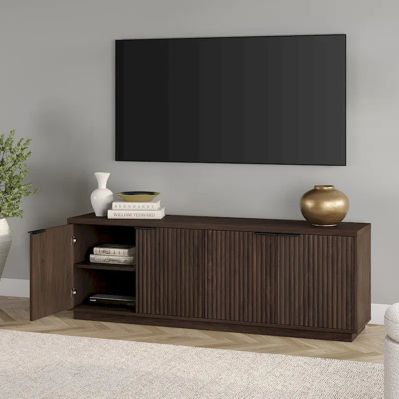 Meuble TV rectangulaire pour téléviseurs jusqu'à 78 po - 70 po de largeur