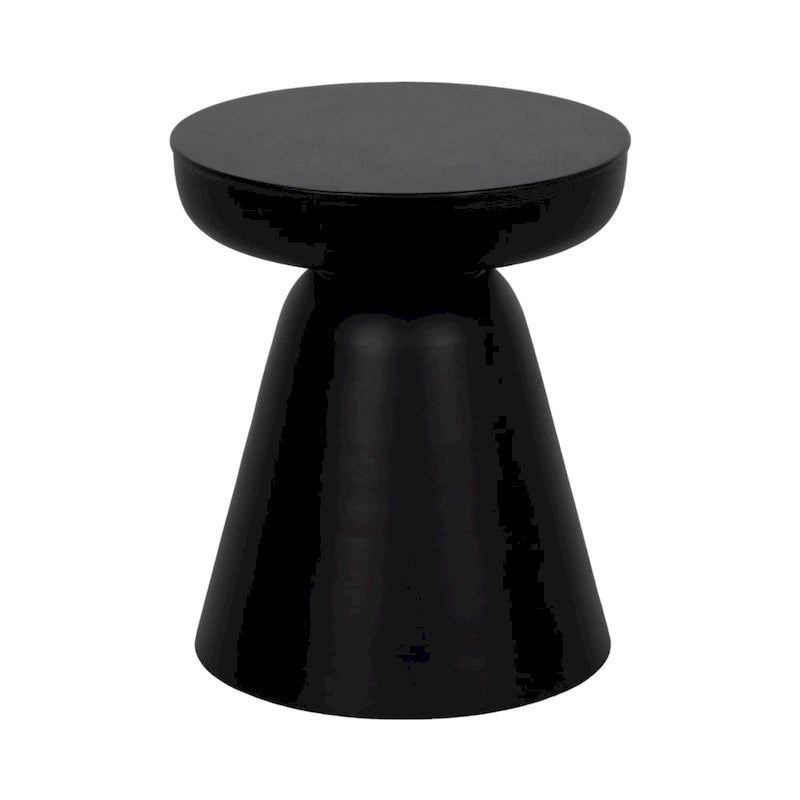 Bois, table d'appoint 19, noir