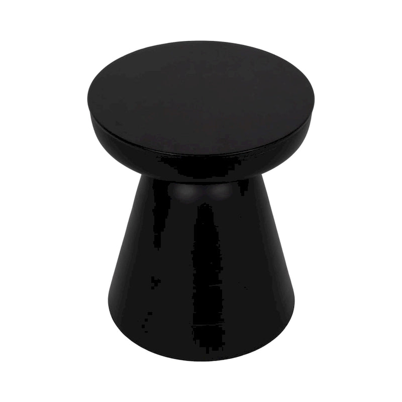 Bois, table d'appoint 19, noir