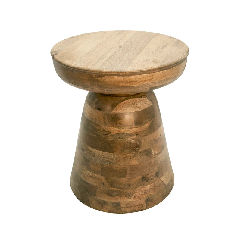 Bois, table d'appoint 19, noir