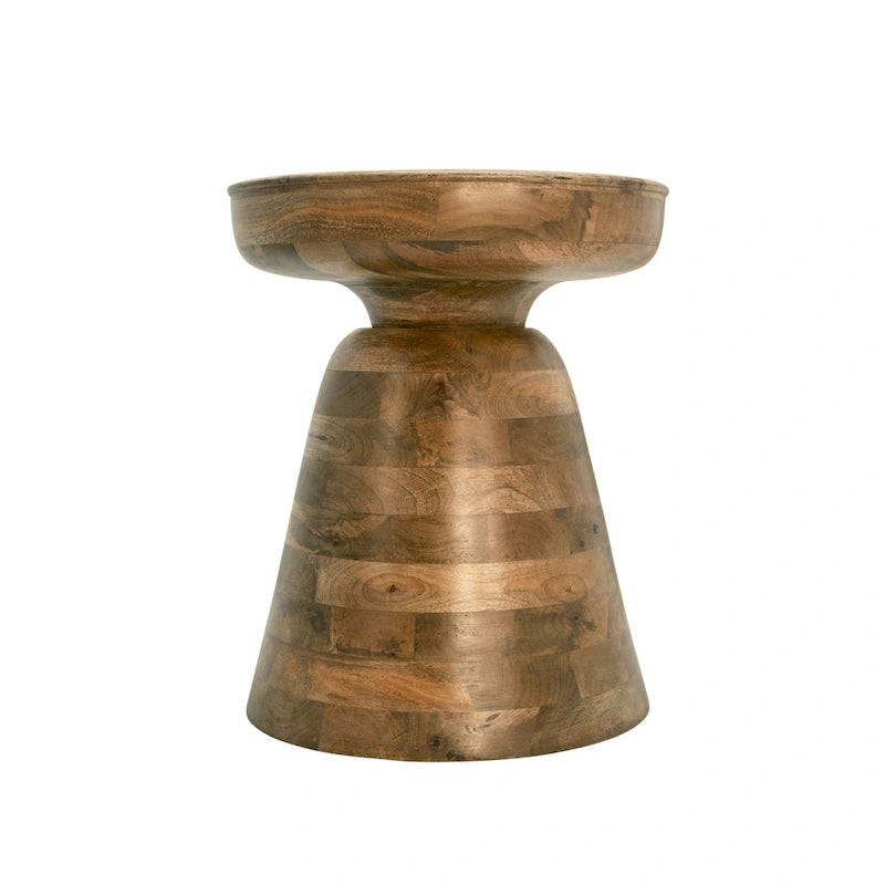 Bois, table d'appoint 19, noir