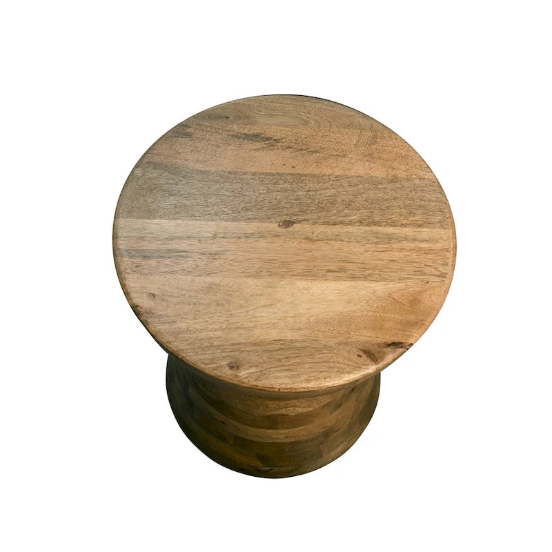 Bois, table d'appoint 19, noir
