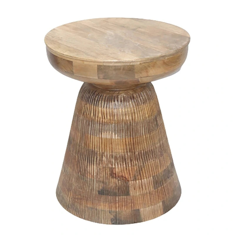 Bois, table d'appoint 19, noir